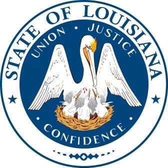 Louisiana State Seal Color