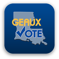 Image result for geaux vote louisiana