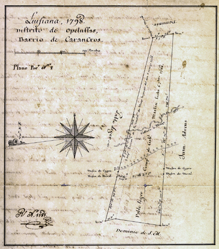 Trudeau land survey